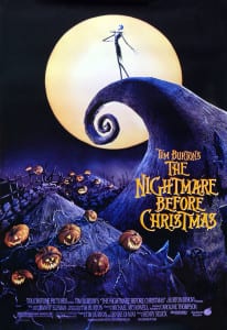 The Nightmare Before Christmas - Theatrical Poster - Courtesy of Walt Disney Pictures