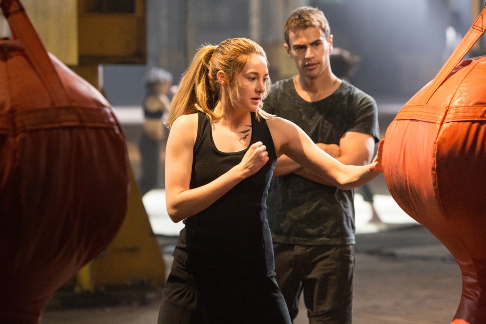 Divergent - Shailene Woodley and Theo James in Divergent - Courtesy of Summit Entertainment