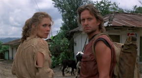 Romancing the Stone Movie Still