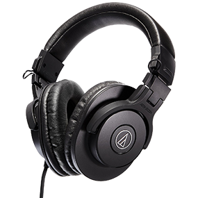 Audio-Technica ATH-M30x Professional Studio Monitor Headphones