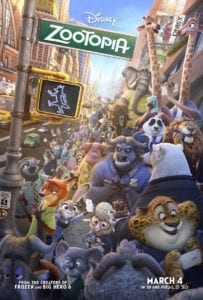 Zootopia 2016 Movie Poster