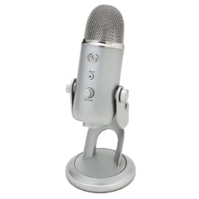 Blue Microphones Yeti USB Microphone - Silver