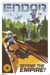 Star Wars Poster Endor